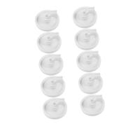 SHINEOFI 10pezzi Rulli e Perni Per Lavastoviglie Ruote Per Inferiore Parti Ricambio in Plastica Per Forniture Riparazione e Manutenzione Da Te