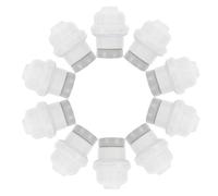 SHINEOFI 10pezzi Supporto Per Lampada Da Soffitto Base Per Di Luce Sospesa Kit Di Riparazione Per Portalampada Della Luce Esterna