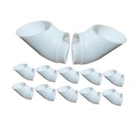 SHINEOFI 12 Pezzi Bicchieri Idroponici in Plastica per Orto Verticale su Balcone Metodo Coltivazione Senza Terra per Verdure Indoor e Outdoor Struttura Resistente per Coltivazione Urbana