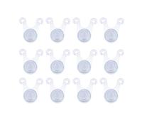 SHINEOFI 12 Pezzi Luce Posteriore Bici Sospesa Gialla Batterie | EVA Resistente Agli Urti, Portatile e Facile da Usare, Installazione Rapida, per Campeggio e Bici
