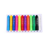SHINEOFI 12 Pezzi Set Di Pastello Dipinto Colore Giallo Buio Riutilizzabile Neon Tavolozza Pennarelli Per Pittura Per Il Corpo Dipinto Per Plastica