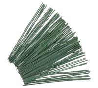 SHINEOFI 120 Pezzi Bastoncini Verdi per Fissare Petali e Avvolgere Steli per Fiori in Plastica e Metallo per Artigianato DIY per Composizioni Floreali e Ghirlande