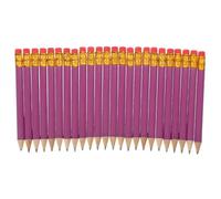 SHINEOFI 144 Pezzi Matite Corte Hb in Legno Porpora, Scrittura e Disegno | Formato Portatile, Riduce la Fatica della Mano, Uso a Casa e onfezione