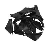 SHINEOFI 15 Pezzi Estensori per Bobine Distributore Automatico in Plastico Nero, Accessori per Snack Funzione Anti-inceppamento e Facili da Pulire