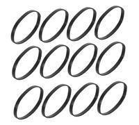 SHINEOFI 1500 pezzi Elastici per Capelli Neri Mini Morbidi Elastiche Invisibili per Treccine e Acconciature Donna Ragazza Piccoli e Resistenti per Styling Quotidiano