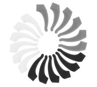 SHINEOFI 18paia Fermaocchiali Antiscivolo in Silicone Ganci Morbidi Per Orecchie Grips Resistenti Per Occhiali Portatile e Confortevole Per Sport e Uso Quotidiano