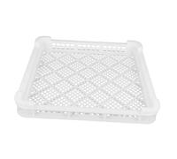 SHINEOFI 1pezzi Cesto Per Frutti Di Mare Congelati in Plastica Cestello Per Essiccazione All Aria Vassoio Leggero Per Congelamento Di Alimenti