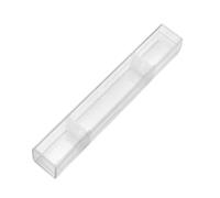 SHINEOFI 1pezzi Custodia per Penna per Microblading Sopracciglia in Trasparente Fibbia Doppia Portapenne Resistente per Uso Prolungato Contenitore per Matita Eyebow Facile da Pulire