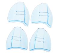 SHINEOFI 2 paia Protezione per Occhiali con Schermi Laterali Scudi Tpu per Sicurezza Alta Trasparenza e Comfort Adatti per Uso e Attività All Aperto