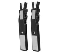 SHINEOFI 2 Pezzi Affilatrice Portatile per Pattini da Ghiaccio | Figure Skate e Accessori Scarpa, Uso su Pista e Gare, Materiale Emery e Ceramica, Tecnologia Professionale