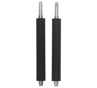 SHINEOFI 2 Pezzi Albero del Rullo per Stampante Etichette in Ferro e Silicone, Compatibilità Migliorata e Installazione Facile per Applicazioni in Ufficio e Situazioni di Alta Pressione