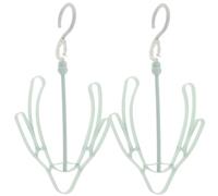 SHINEOFI 2 Pezzi Appendino per Asciugare Scarpe in Plastica | Organizer per Stivali e Calzature, Resistente alle Pieghe e Anti-deformazione, Uso Ovunque, Pratico per Casa