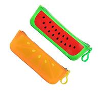 SHINEOFI 2 Pezzi Astuccio per Penne Capiente Organizer per Materiale Scolastico per Studenti e Regali Design Unico e Lavabile