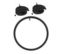 SHINEOFI 2 Pezzi Camera D’aria Bici da Montagna 26x1.5 Valvola US Nero | Gomma Butilica, Flessibile e Pratica, per Ruota e Set, Facile da Usare per Interventi di Riparazione