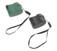 SHINEOFI 2 Pezzi Caricatore a Manovella Usb, Generatore Manuale Portatile, Ricarica, Plastica e Componenti Elettronici, per Campeggio e Situazioni di Sopravvivenza