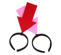 SHINEOFI 2 Pezzi Cerchietto Freccia per Chioma Leggero e Facile da Abbinare, Accessorio Originale in Feltro e Abs per Feste di Halloween e Social Sharing