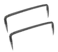 SHINEOFI 2 pezzi Chiodi da Fissaggio Pesanti Punta Appuntita per Lavorazione del Legno e Costruzioni Resistente Deformazioni per Scherma e Progetti Edili