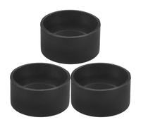SHINEOFI 2 Pezzi Coprioculare Nero in Gomma per Microscopio, Protezione | Installazione Semplice 32-34,5mm, Compatibile Oculari, Leggero per Osservazioni Sul Campo e Lavoro