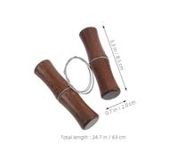 SHINEOFI 2 Pezzi di Taglia-Argilla in Acciaio Inossidabile con Manico in Legno, Strumento per Tagliare la Pasta di Formaggio, utensile per Ceramica, Artigianato Artistico, Strumenti per rifinire la