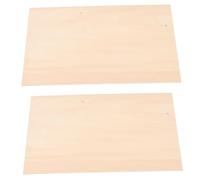 SHINEOFI 2 Pezzi Di Tavola Per Intaglio Del Legno Per Fai Da Te, Materiale Per Stampa Professionale, Piastra Per Incisione Con Superficie Liscia Per Artisti E Principianti (a3)