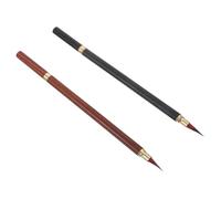 SHINEOFI 2 Pezzi Pezzi Pennello Da Scrittura Minuscolo Pennelli in Miniatura Pennello Per Calligrafia Pittura e Decorazione Calligrafica Spazzola Per Borsa Plastica