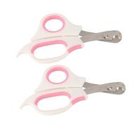 SHINEOFI 2 Pezzi Pratico Divisore Di Medicina Compresse Farmaci Medicinale Droghe Tagliapillole Divisore Di Pillole Portatile Forbice Per Pillole