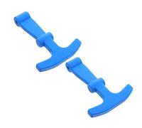 SHINEOFI 2 Pezzi Rubber T-handle Latch For Outdoor Coolers Heavy Duty Weather-resistant Replacement Grade Cooler Door Catch For Camping And Fishing