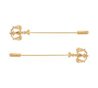 SHINEOFI 2 Pezzi Spilla da Bavero in Lega Color Oro Bilancia della Giustizia, Accessorio Versatile ed Elegante per Giacche e Abiti Formali