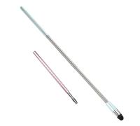 SHINEOFI 2 Pezzi Stylus Pen Capacitivo per Tablet e Smartphone Design Ergonomico Leggero e Retrattile Punta Fine per Scrittura e Disegno Precisi Compatibile con Schermi Touchscreen