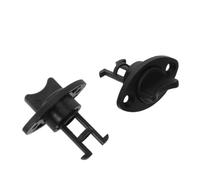 SHINEOFI 2 Pezzi Tappo di Scarico per Kayak in Nylon Nero Chiusura e Installazione Facile, Accessorio Resistente per Pesca e Barche Gonfiabili