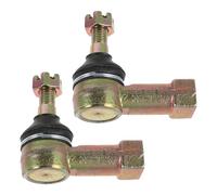 SHINEOFI 2 Pezzi Testa Snodo Sterzo per Veicoli Offroad e Go Kart, in Metallo, Modello M10 e M12, Riduzione Gioco e Rumore, Coppia di Componenti per Sospensione
