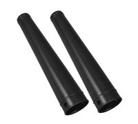 SHINEOFI 2 Pezzi Tubo Soffiaggio Aria per Phon Nero in Plastica, Accessorio Soffiatore Portatile per Trasmissione Vento, Ricambio Applicabile per Asciugacapelli