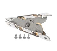 SHINEOFI 2 Pulegge per Porte e Finestre Scorrevoli in Acciaio Plastico 77 Tipo Rulli Silenziosi per Vetro Pesante Rullo per Binario Scorrevole Capacità di Peso Elevata Compatibili Porte