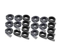 SHINEOFI 2 Set Adesivi A Trasferimento Termico Fettuccia per Orlare Hem Tape Rifiniture Nastro Riscaldante Kit Clip Nastri di Orlatura Nastri Termoadesivi per Orlatura Stoffa 6 Pezzi * 2