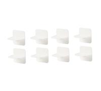 SHINEOFI 2 Set Ancoraggio Antiribaltamento Prove Se Stesso Scuotere Preventivo Fissatore Senza Tracce Cucina Per Riparatore Di Armadietti Fissatore Anti-shake I Fianchi Colorato 4 Pezzi * 2