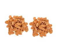 SHINEOFI 2 Set Corna Di Natale Tessuto Fai Da Te Gioielli Fatti A Mano Accessori Orecchie Bifacciali Forcina Per Cerchietto Per Decorazione Orecchie Di 100 pezzi * 2