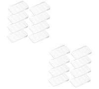 SHINEOFI 2 Set Cunei Livellatori Trasparenti Per Arredamento Stabilizzatori Per Letti Installare E Utilizzare Per Livellare 8 Pezzi*2