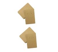 SHINEOFI 2 Set Di Espositori Per Orecchini E Collane in Carta Stile Vintage Piatti Per Appendere Facilmente I Gioielli 100 Pezzi*2