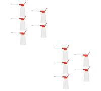 SHINEOFI 2 Set di Flaconi di per Macchina da Cucire con Ugello Appuntito Flacone di Precisione per Vernice A E Inchiostro 5 Pezzi*2
