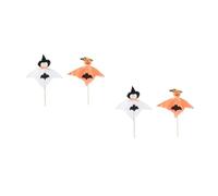 SHINEOFI 2 Set Disposizione Floreale di Halloween Fiori Web Ornamenti Decor Blow para Mesa De Party Composizioni Floreali Finte Ghirlanda Segnali Animatronici Zucche Pianta 2 Pezzi * 2