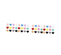 SHINEOFI 2 Set Love Mao Ball Keychain Soffice Pon Pon Portachiavi Portachiave Di San in Blocco Portachiavi Di Auto Passa Il Pacco Catene Arco Pelliccia Artificiale 12 Pezzi * 2