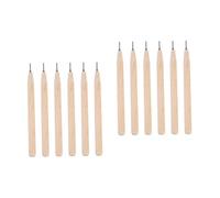 SHINEOFI 2 Set Penna di Carta di Registro Arte Stencil Kit per Lavoretti con La Carta Trapuntatura Vernice Gonfia Penna di Carta Quilling Strumenti Penna Quilling Palo di Legno 6 Pezzi * 2