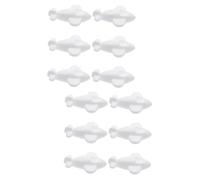 SHINEOFI 2 Set Piano di Schiuma Palloncino Giocattoli Gonfiabile Aereo Piscina Ovatta Filler Giocatoli Aerei Toy Forniture di Pittura Puntello Fai da Te per Bianca 6 Pezzi * 2