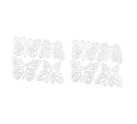 SHINEOFI 2 Set Stampo per A Fustelle per Scrapbooking Fustelle Riutilizzabili Morire Fustelle per Il Taglio delle Carte Carta Fustellatrice Fustelle di Taglio 4 Pezzi * 2