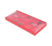 SHINEOFI 2 Set Taglierina Per Inserti Rotante Lame Sostitutive Lama Di Ricambio Per Tornio Fornitura Taglierino Fresa Tornio Per Legno Lama Da Falegname Utensile Per Tornio Lega Argento