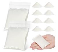 SHINEOFI 20 Bustine di Mini Cemento per La Costruzione di Case Delle Bambole, Adesivo per Incollaggio di Mattoni in Scala Ridotta, Kit Fai-da-te per Case in Miniatura, Cemento per Modellismo E
