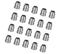 SHINEOFI 20 Pezzi Cunei di Ferro Rotondi Diametro 10Mm per Manici di Martello e Accessori Resistenti per Carpenteria e Lavori di Rinforzo Strumenti di Fissaggio Pratici e Durevoli