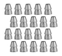 SHINEOFI 20 pezzi Cunei in Ferro Tondi per Manici Accessori Fissaggio Professionali per Utensili da Carpenteria Rinforzo Stabile e Facile Installazione