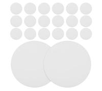 SHINEOFI 20 Pezzi Diffusori Lampada Downlight Rotondi in PC per Faretti, Piastre Diffusione Paralumi, Accessori Illuminazione per Sostituzione e Uniformità della Luce