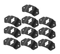 SHINEOFI 20 Pezzi Supporti Serratura per Diffusori da Parete Staffe Resistenti per Appendere Casse Acustiche e Design Stabile e Versatile per Uso Prolungato